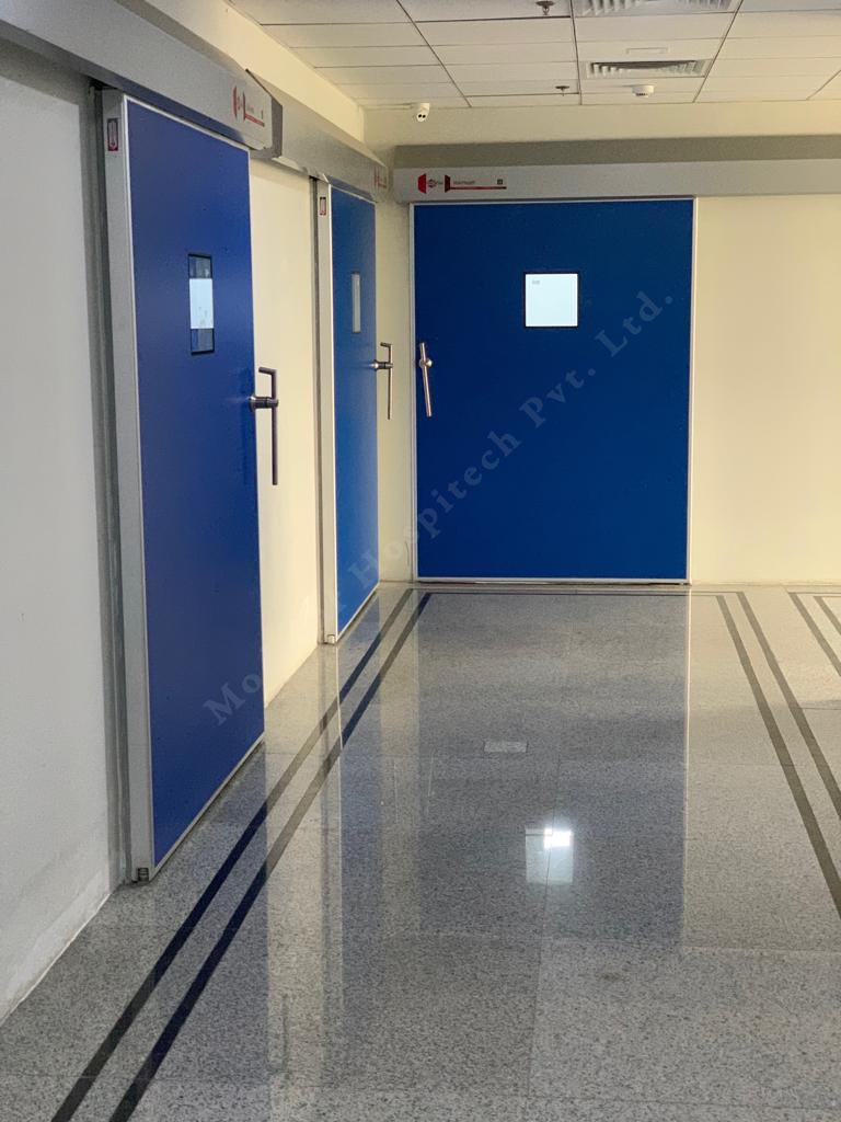 SS & Powder Coating Swing Door